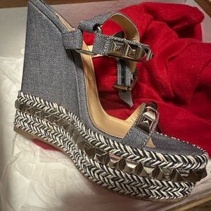Christian Louboutin Wedges!